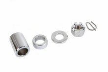 Load image into Gallery viewer, Chrome Rear Axle Nut Kit