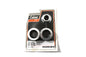 Chrome Front Axle Nut and Spacer Kit