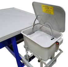 Load image into Gallery viewer, Tear Down Table W/Parts Washer