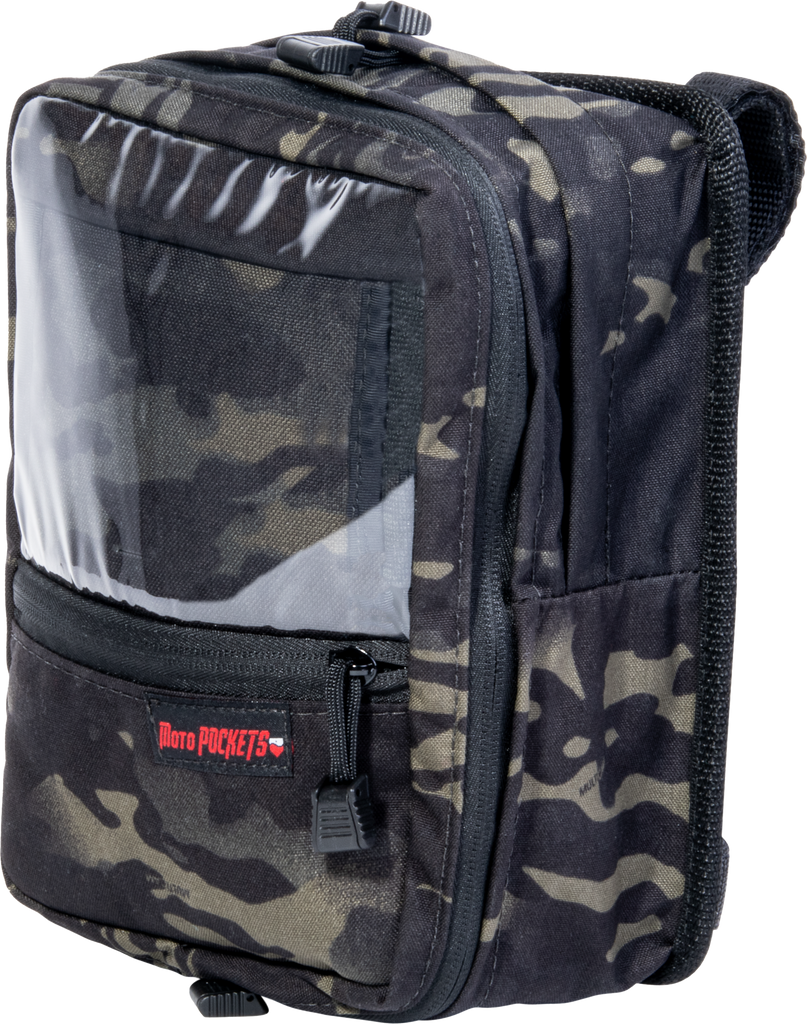 Utility Bar Bag Black Camo 7.5x10.5x3