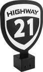 Helmet Tree Header Sign