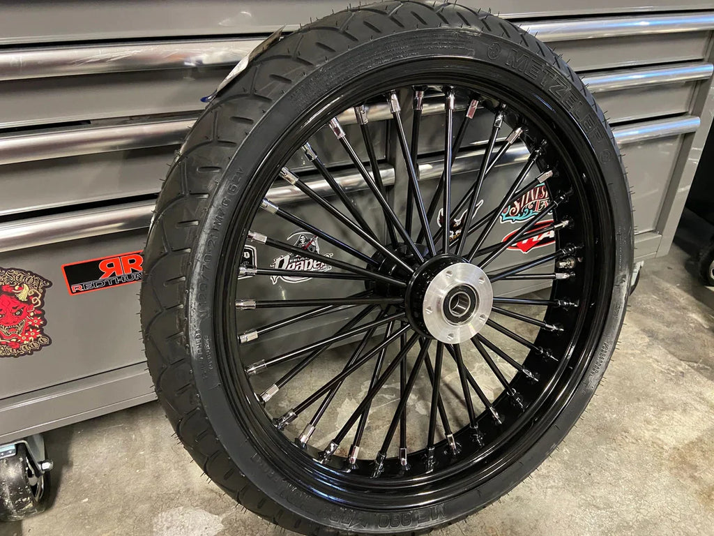 21" BIG SPOKE WHEEL PACKAGE HARLEY DAVIDSON BAGGERS 00-25 - The Speed Shop Canada