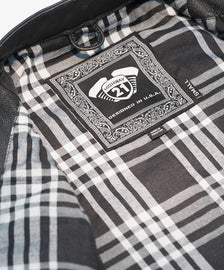 HWY 21 MAGNUM LEATHER VEST - The Speed Shop Canada