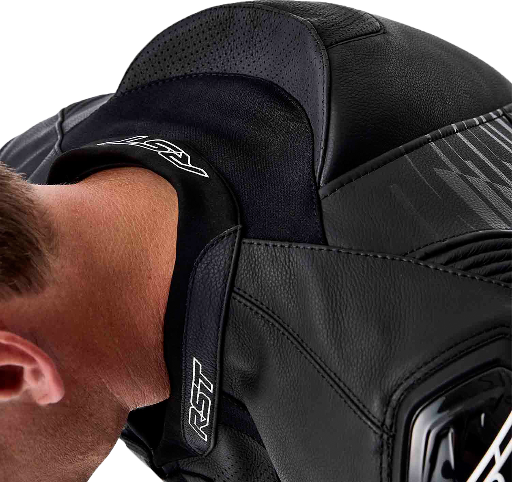 Tractech Evo D3o Jacket Blk/Whi Leather Xl