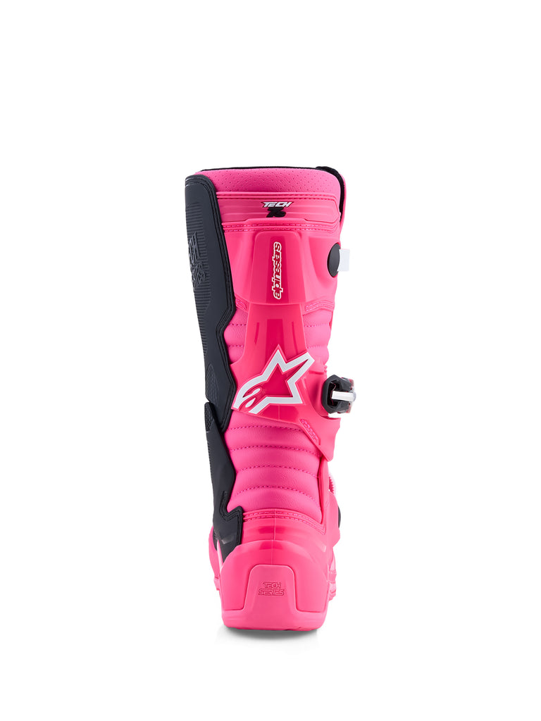 Tech 7s Boots Pink Fluo/Blk/Wht 2