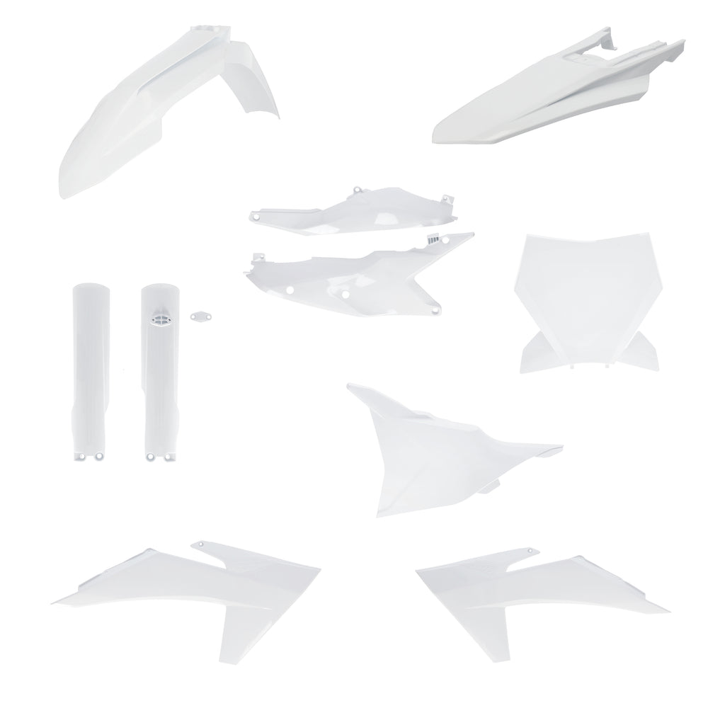 Full Plastic Kit Ktm White