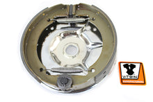 Load image into Gallery viewer, Rear Mechanical Brake Backing Plate Kit Chrome
