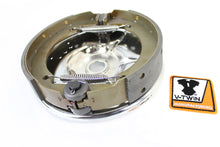 Load image into Gallery viewer, Rear Mechanical Brake Backing Plate Kit Chrome