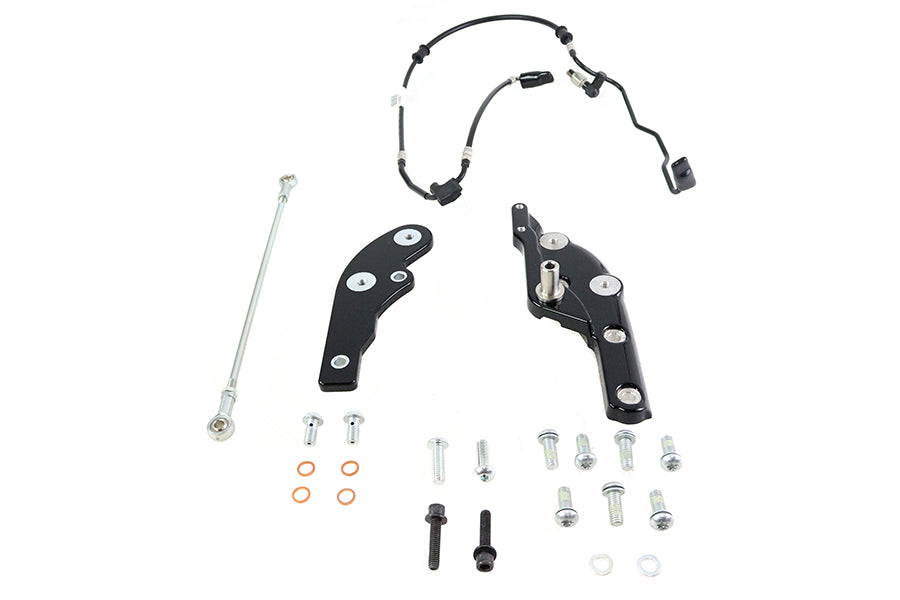 Black Extended Reach Forward Control Kit