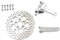 Chrome Rear 4 Piston Caliper and 11-1/2 inch Disc Kit