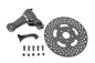 Chrome Rear 4 Piston Caliper and 11-1/2 inch Disc Kit