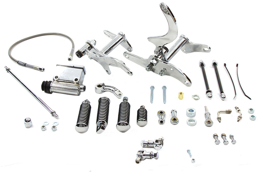Daniel Boone Forward Control Kit Chrome