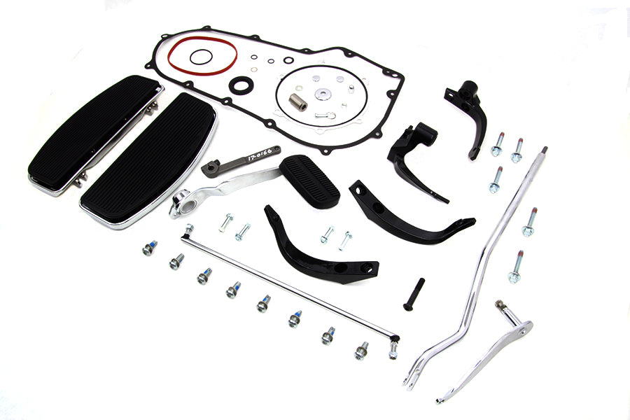 Wyatt Gatling Driver Footboard Kit with Black Brackets