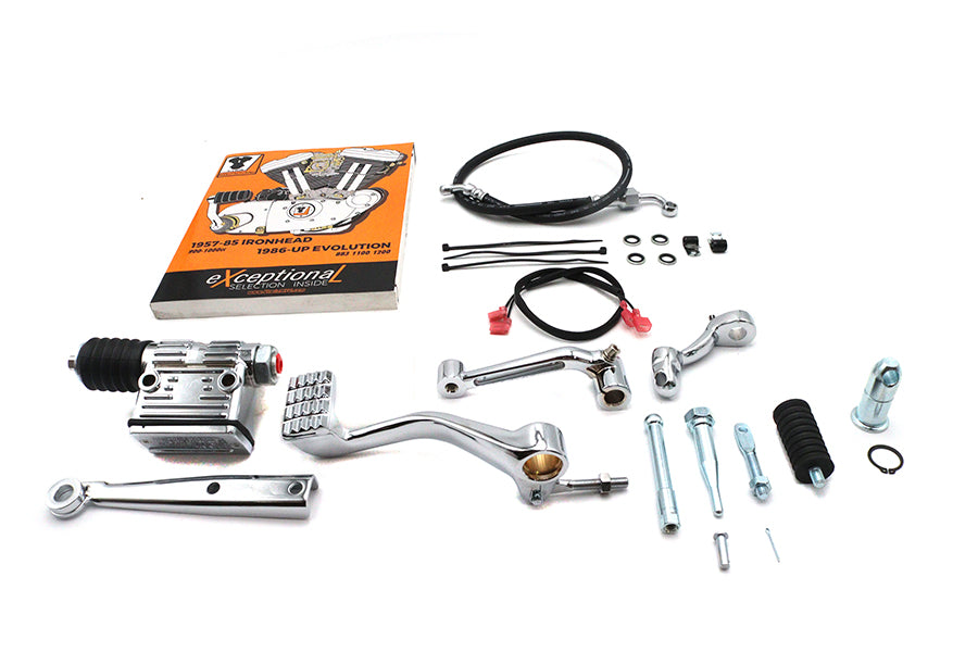 XL Stock Mid Control Kit Chrome