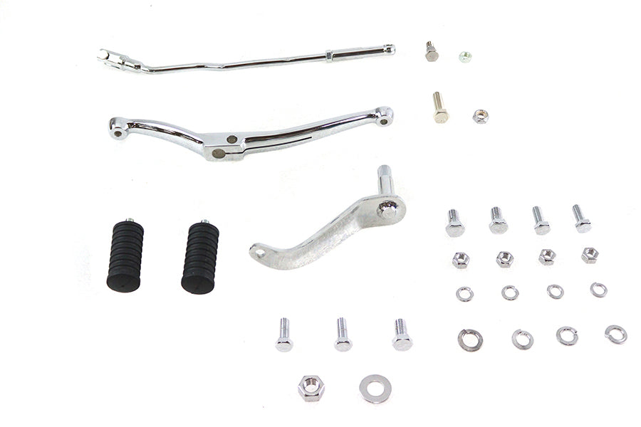Heel Toe Shifter Kit Chrome