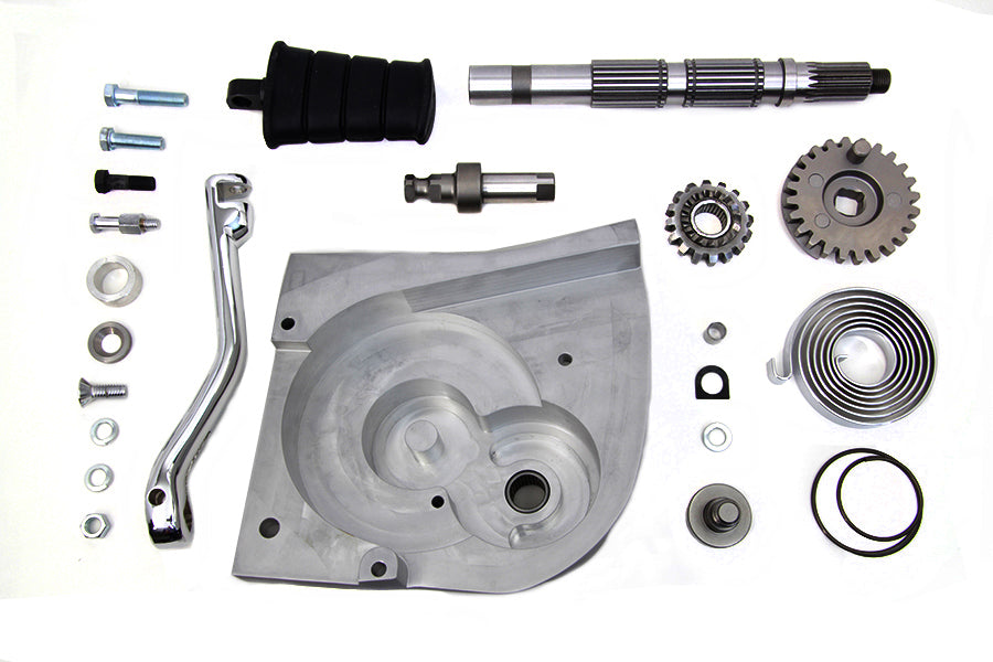 Kick Starter Conversion Kit Alloy Finish