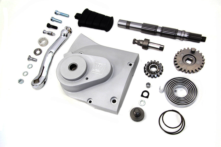 Kick Starter Conversion Kit Alloy Finish