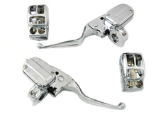 Load image into Gallery viewer, Chrome Handlebar Control Kit with Hydraulic Clutch