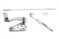 Jockey Shifter Control Kit Chrome
