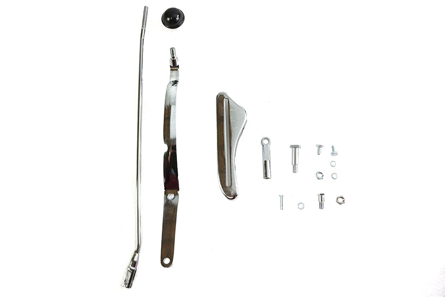 Chrome Tank Hand Shifter Control Kit