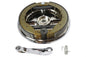Rear Brake Backing Plate Kit Chrome
