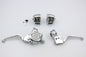 Contour Style Chrome Handlebar Control Kit