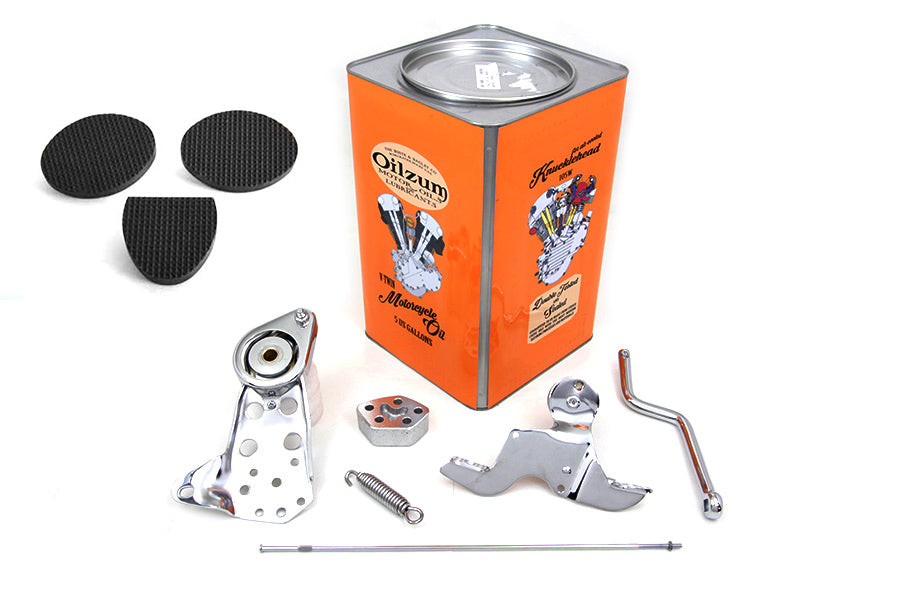 Chrome Foot Clutch Assembly