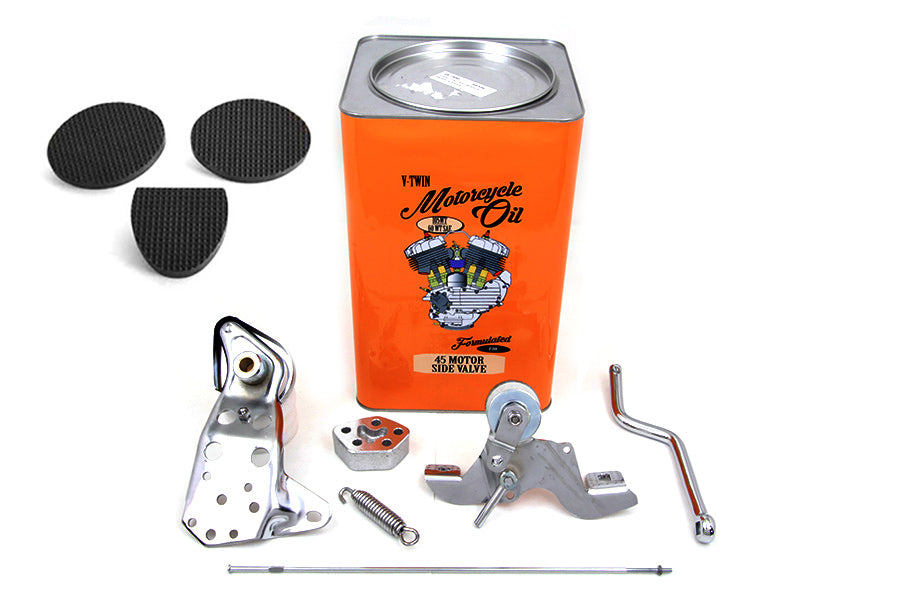 Chrome Foot Clutch Assembly