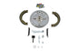 Rear Brake Backing Plate Kit Polished