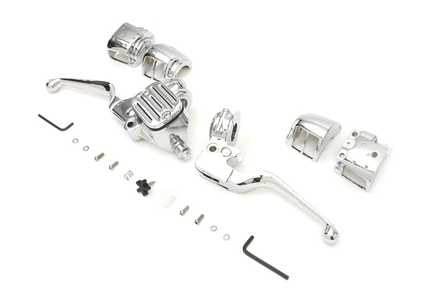 Chrome Handlebar Control Kit