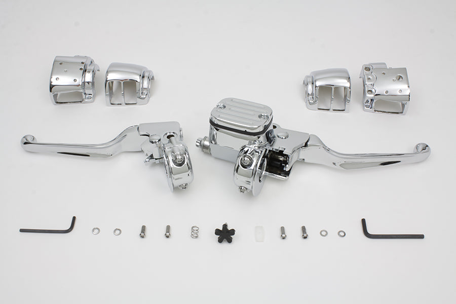 Chrome Handlebar Control Kit