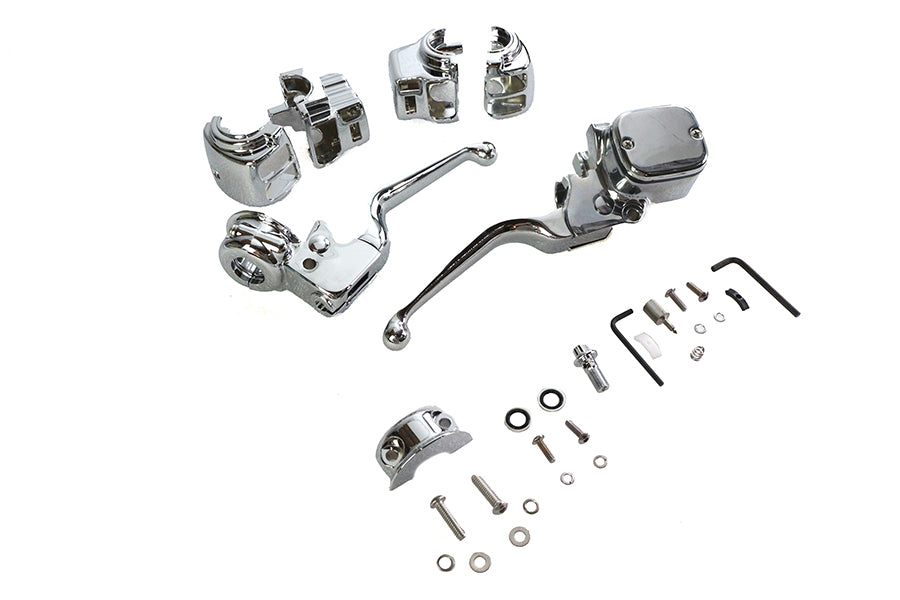 Chrome Handlebar Control Kit