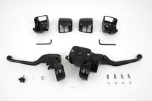Load image into Gallery viewer, Smooth Contour Handlebar Control Kit Black
