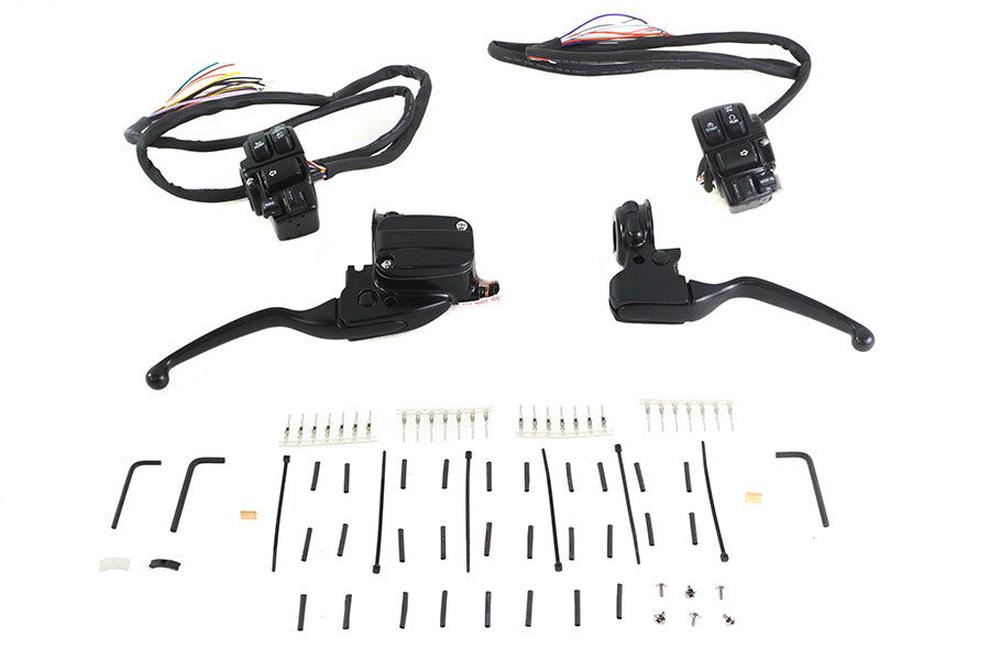 Matte Black Handlebar Control Kit