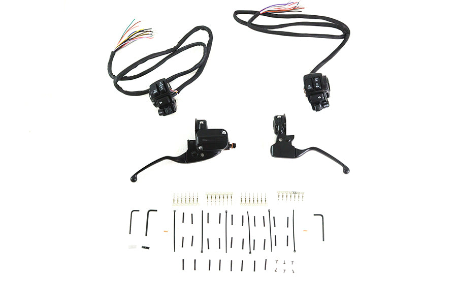 Matte Black Handlebar Control Kit