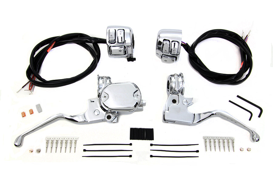 Handlebar Control Kit with Switches Chrome