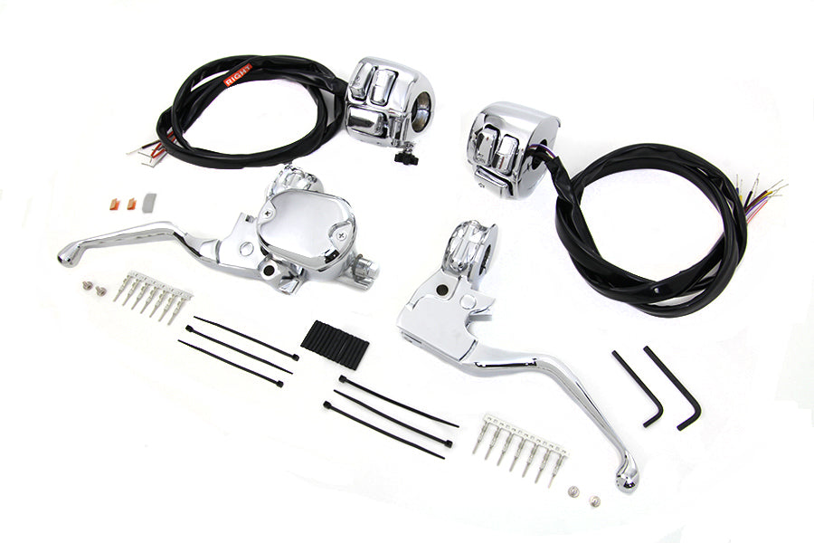 Handlebar Control Kit with Switches Chrome