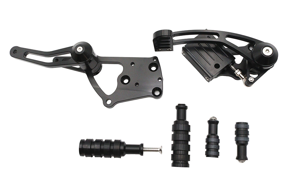 Ultima Billet Forward Control Kit Black