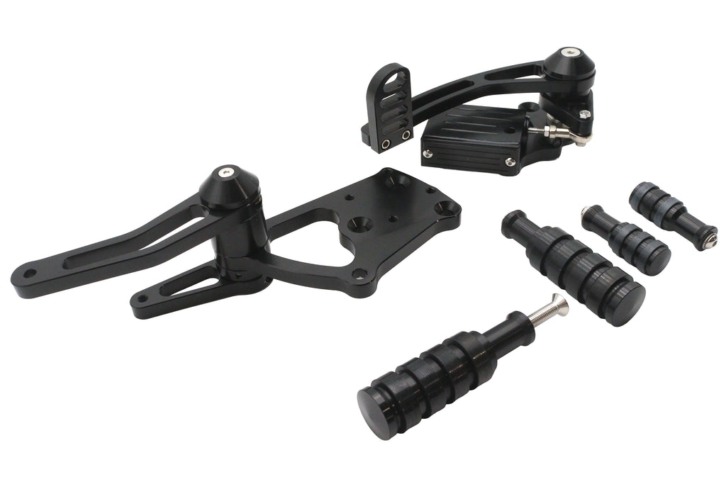Ultima Billet Forward Control Kit Black