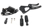 Ultima Billet Forward Control Kit Black
