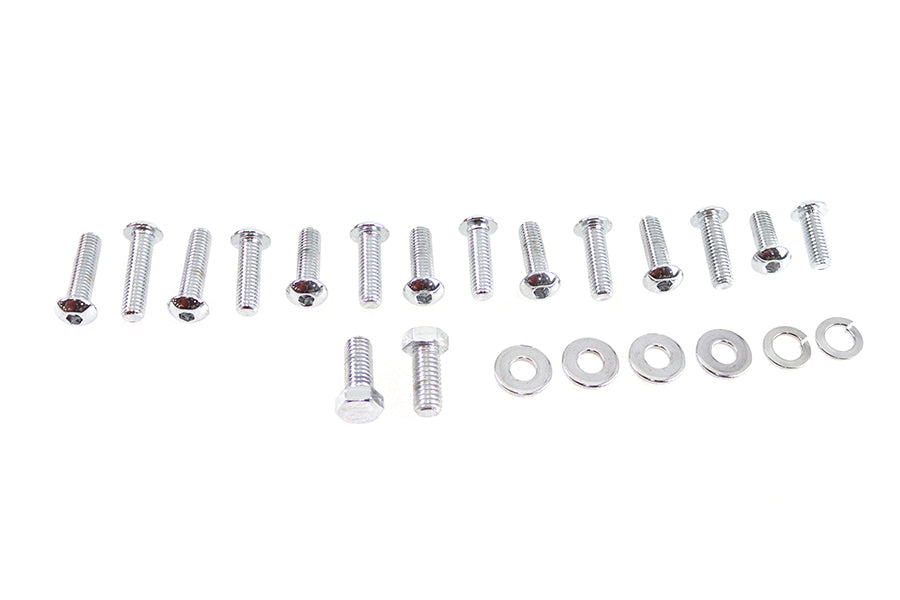Motor Mount Kit Chrome