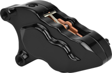 Load image into Gallery viewer, 4 Piston Front Caliper L/H Black W/ 11.8" Rotor