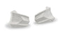 Rubber End Replacement Frame Slider R19 Pair White