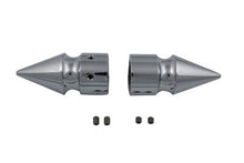 Load image into Gallery viewer, Chrome Front Axle Cover Set Pike Style