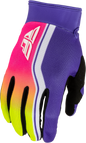Youth F 16 Raze Gloves Purple/Pink/Yellow Yl