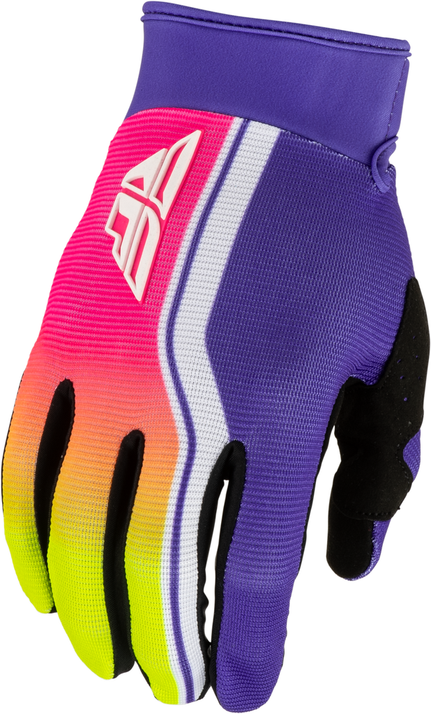 Youth F 16 Raze Gloves Purple/Pink/Yellow Y3xs
