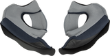 Fly Racing Odyssey Cheek Pads Xl Grey/Black 73-89141X