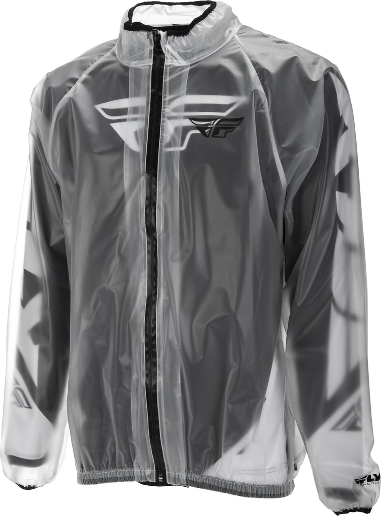 Fly Rain Jacket Clear Lg