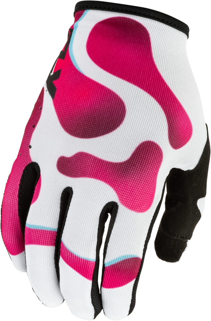 Lite Vibe Gloves White/Pink/Blue Sm