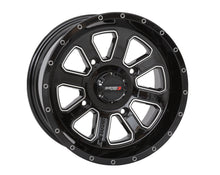 Load image into Gallery viewer, St4 Wheel 14x7 4+3 (+10mm) 4/156 Gloss Black/Machined